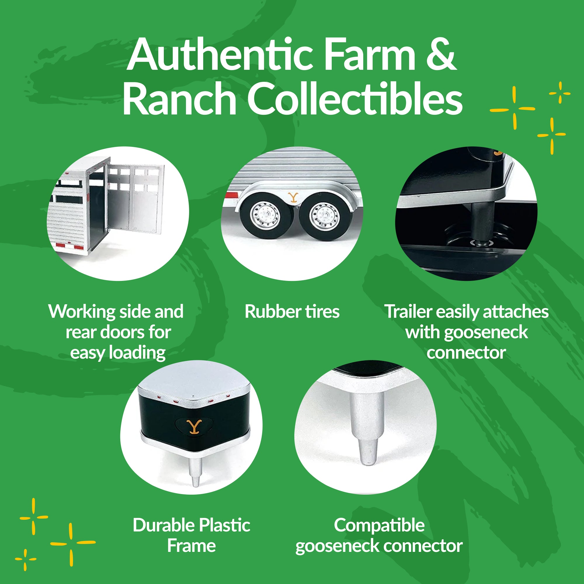 Yellowstone Adult Collectible - Dutton Ranch Horse Trailer