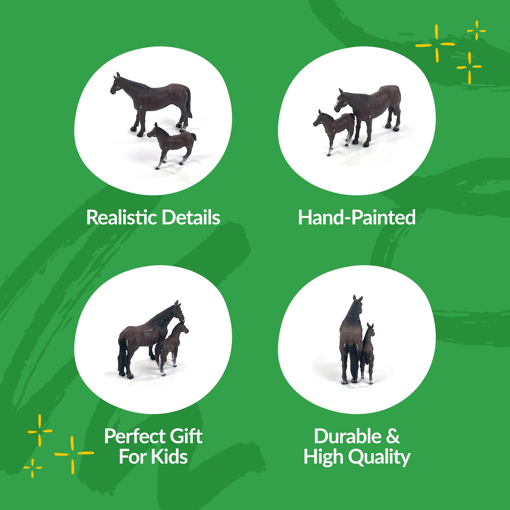 Four Sixes Ranch Quarter Horse Mare & Colt