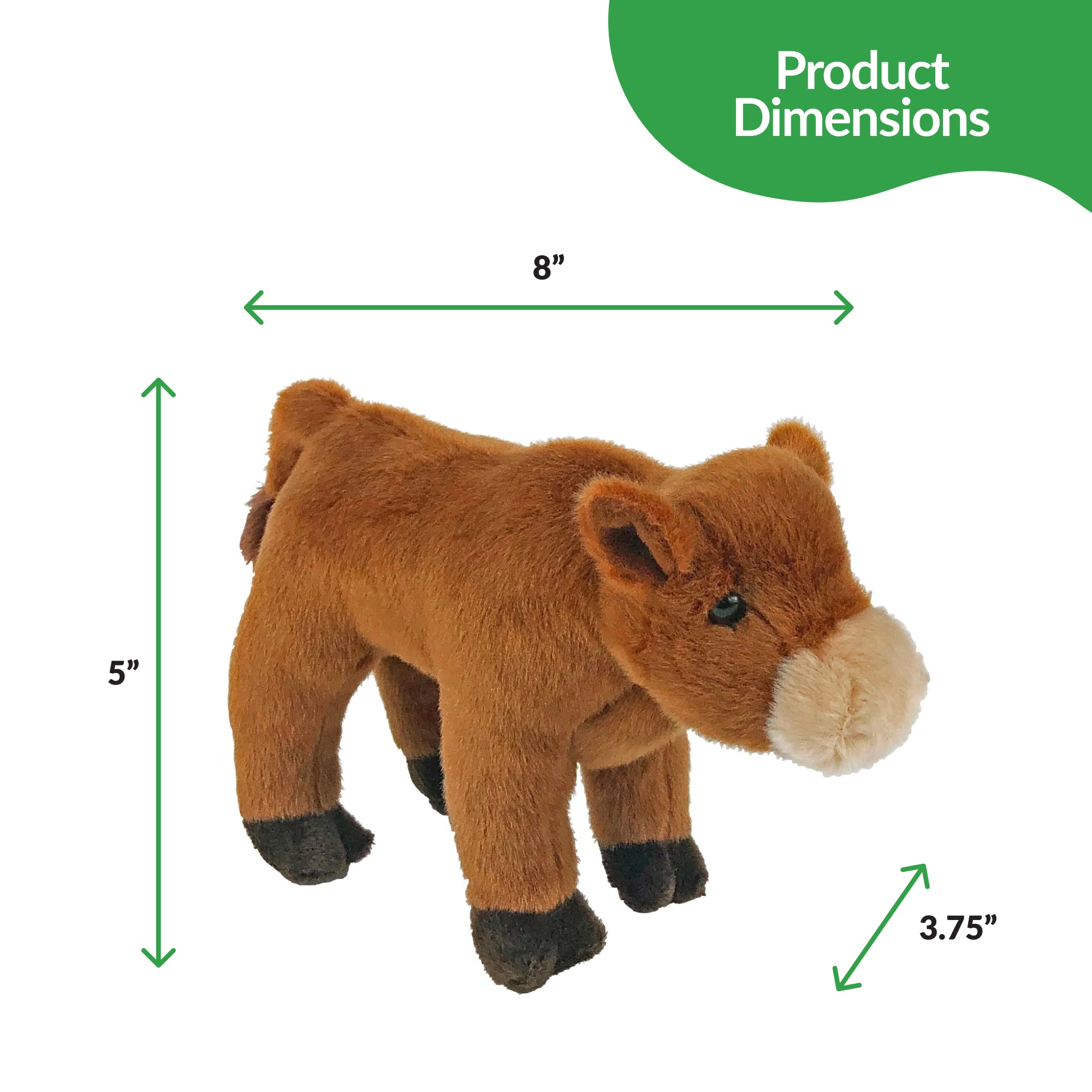 Scarlett the Red Angus Heifer Cow | bigcountrytoys.com