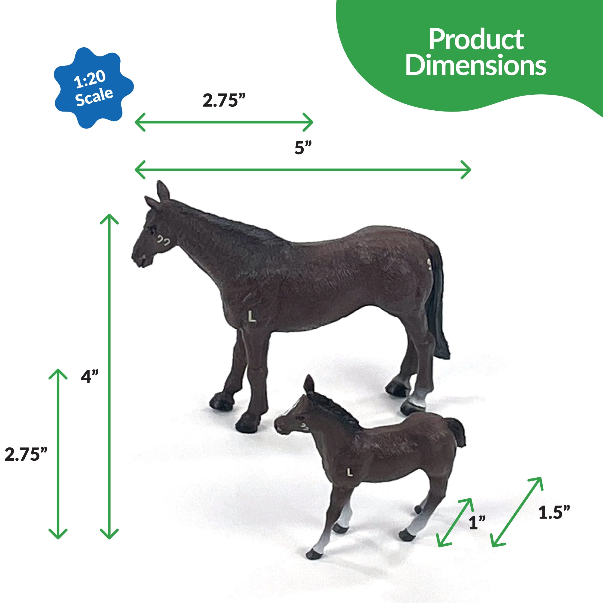 Four Sixes Ranch Quarter Horse Mare & Colt