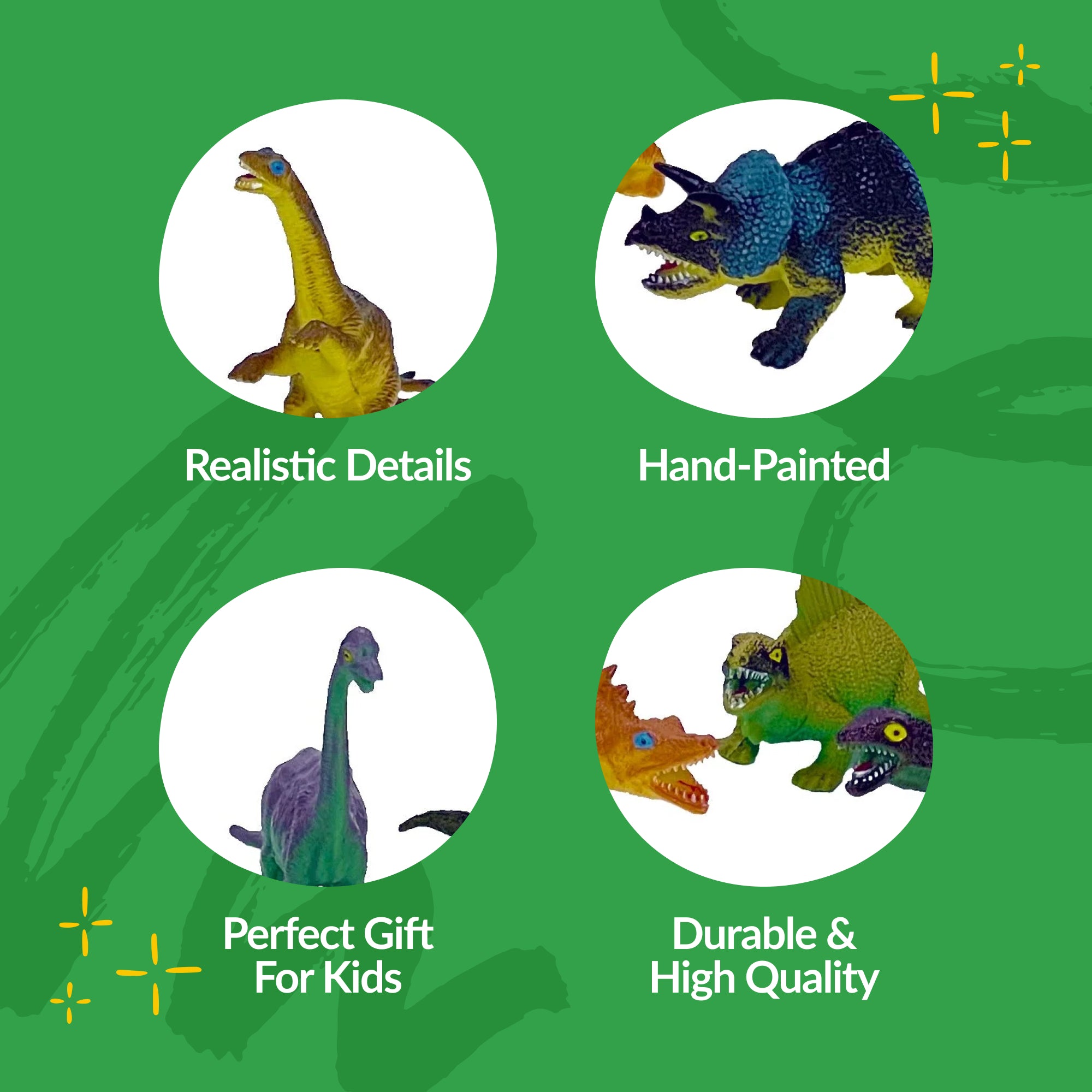 12-piece dinosaur pack makes - 4