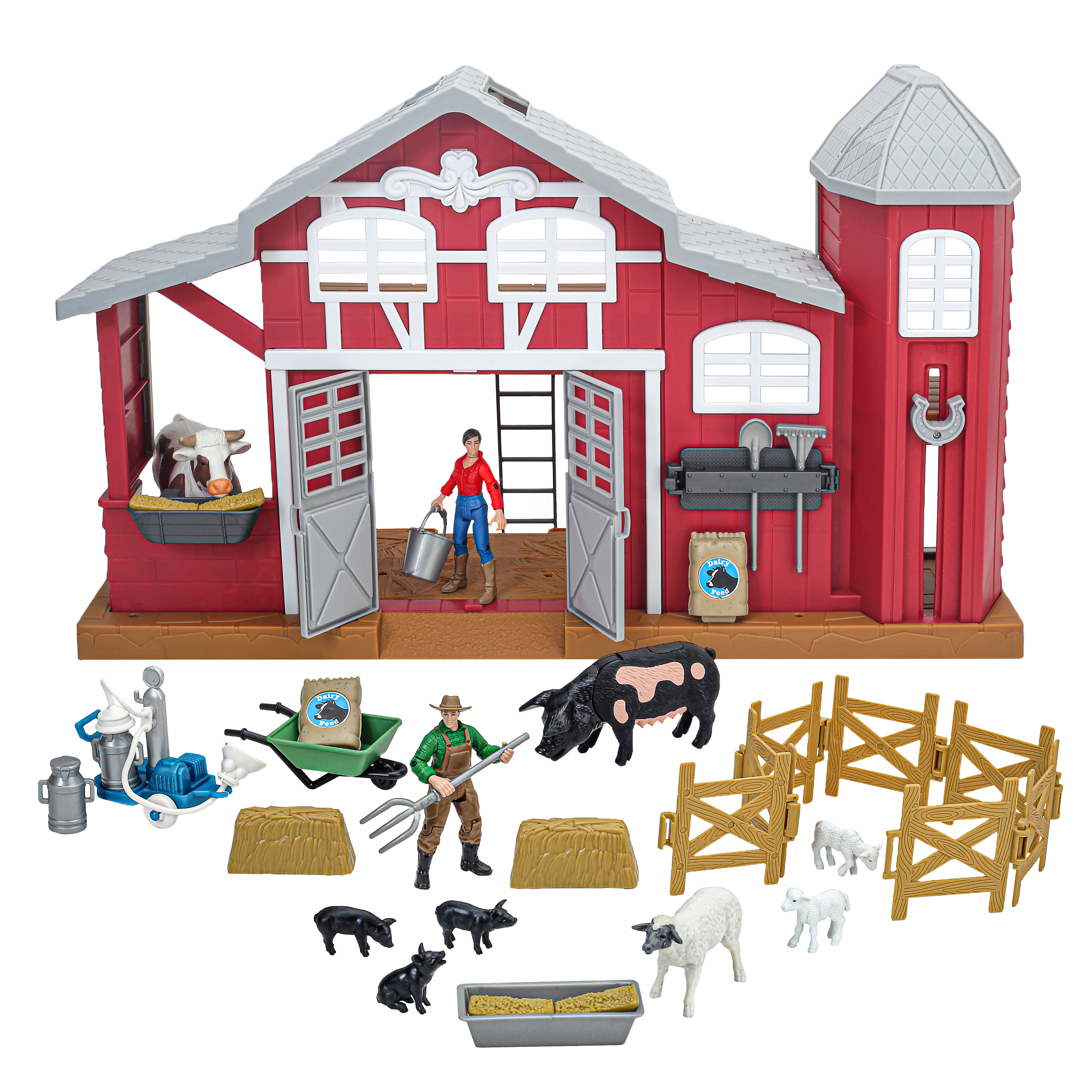 38-Piece Dairy Barn Playset (DUE LATE OCTOBER 2025)
