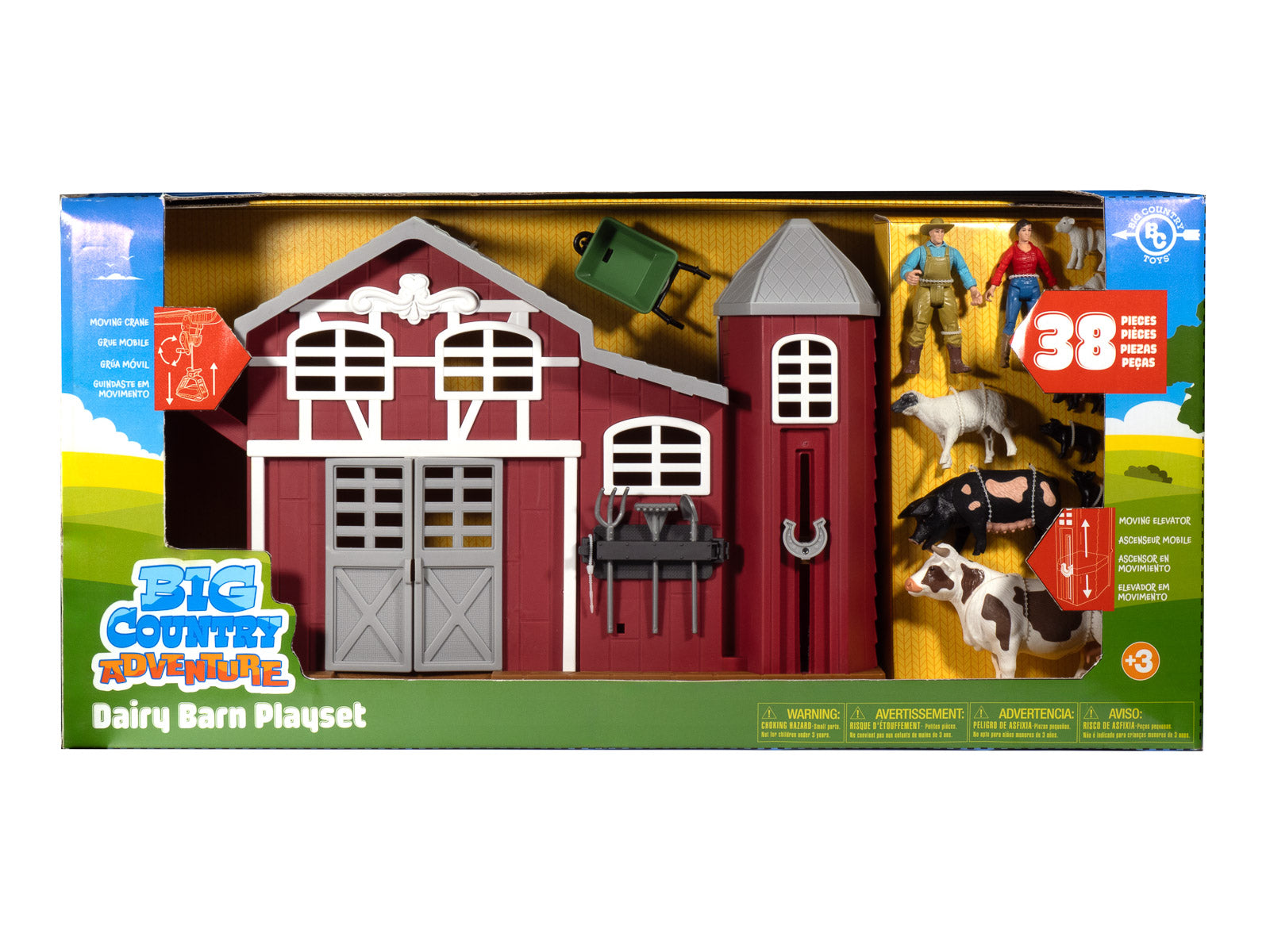 38-Piece Dairy Barn Playset (DUE LATE OCTOBER 2025)