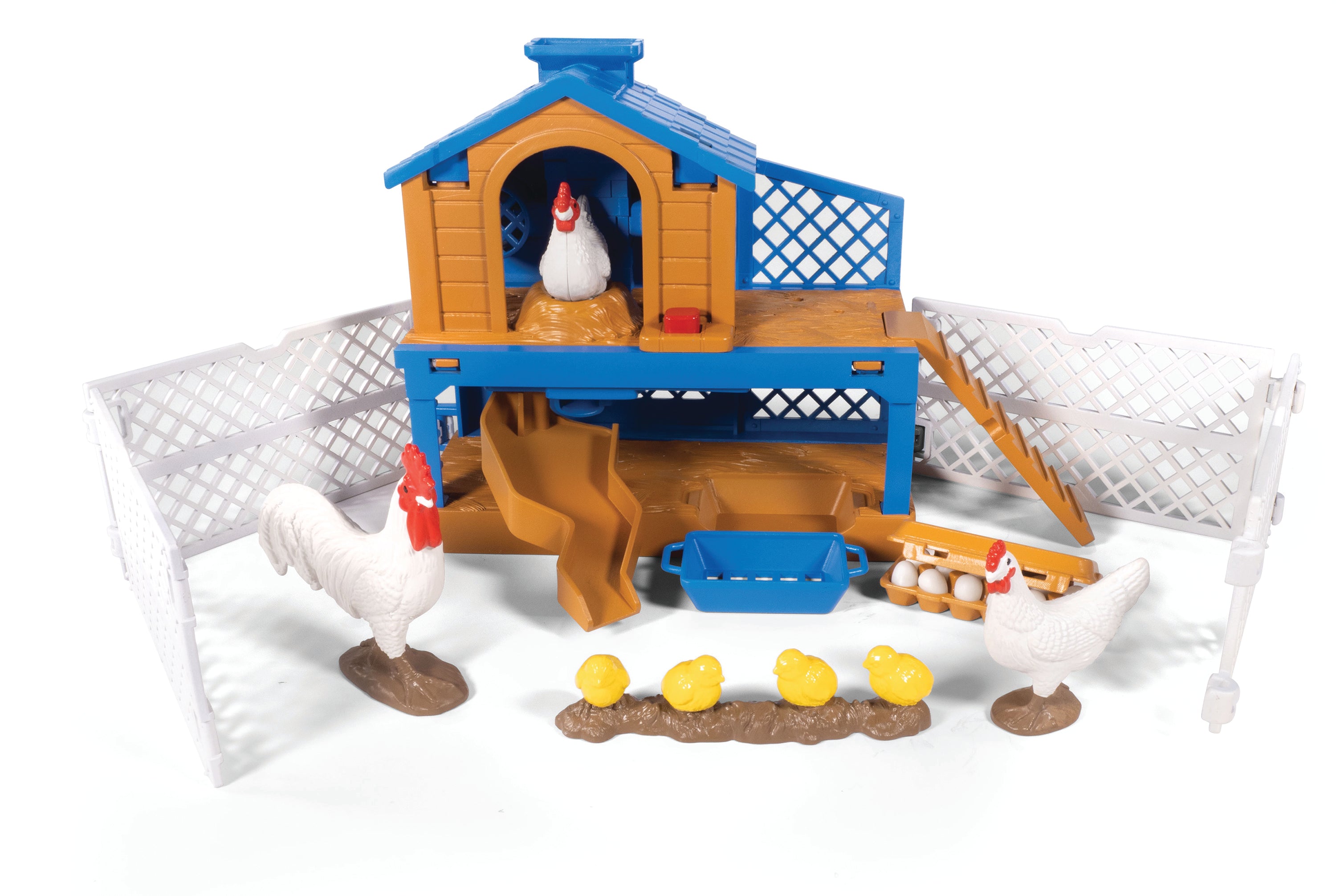 11-Piece Chicken Coop Playset