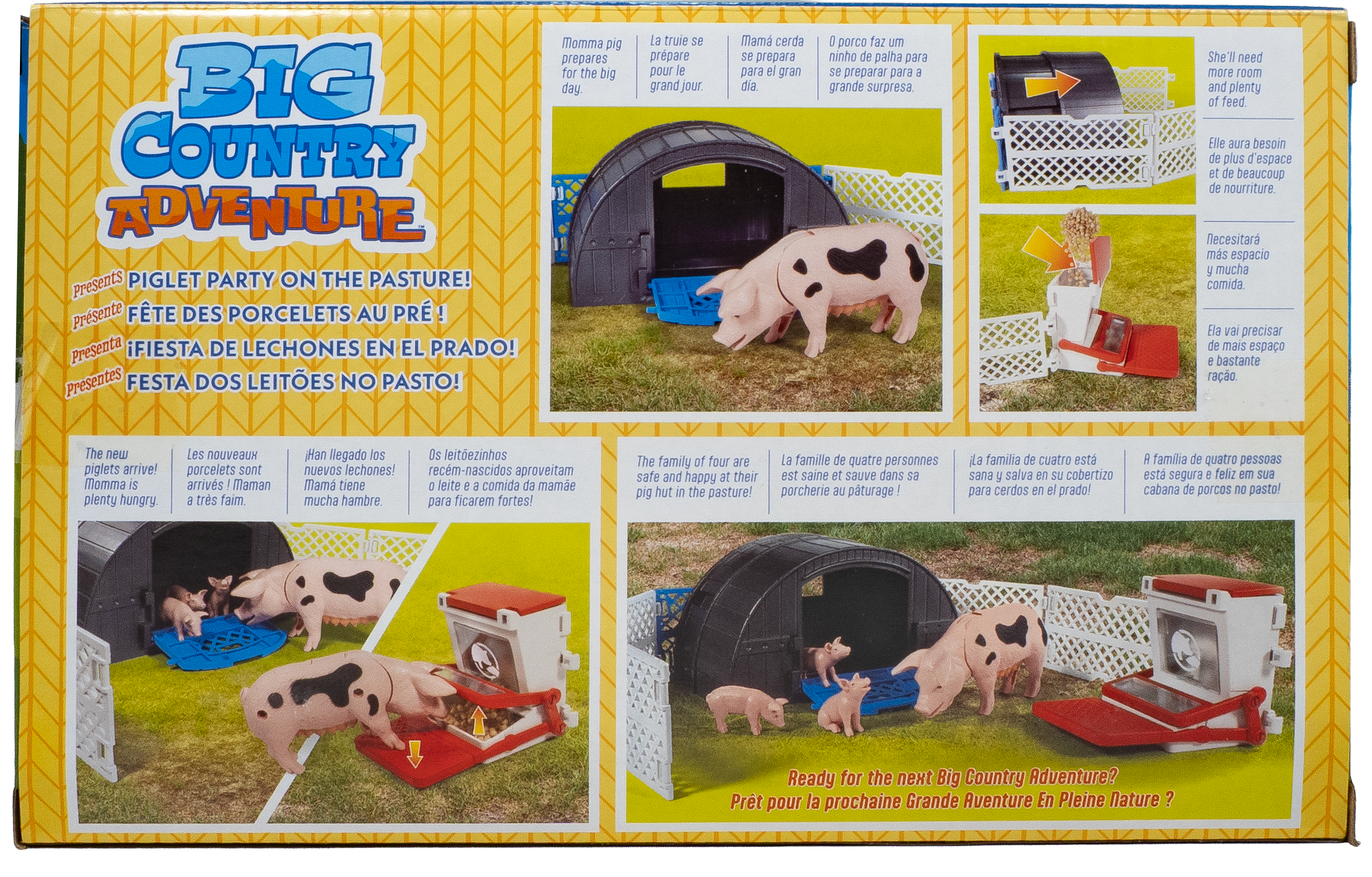 10-Piece Pig Hut Playset