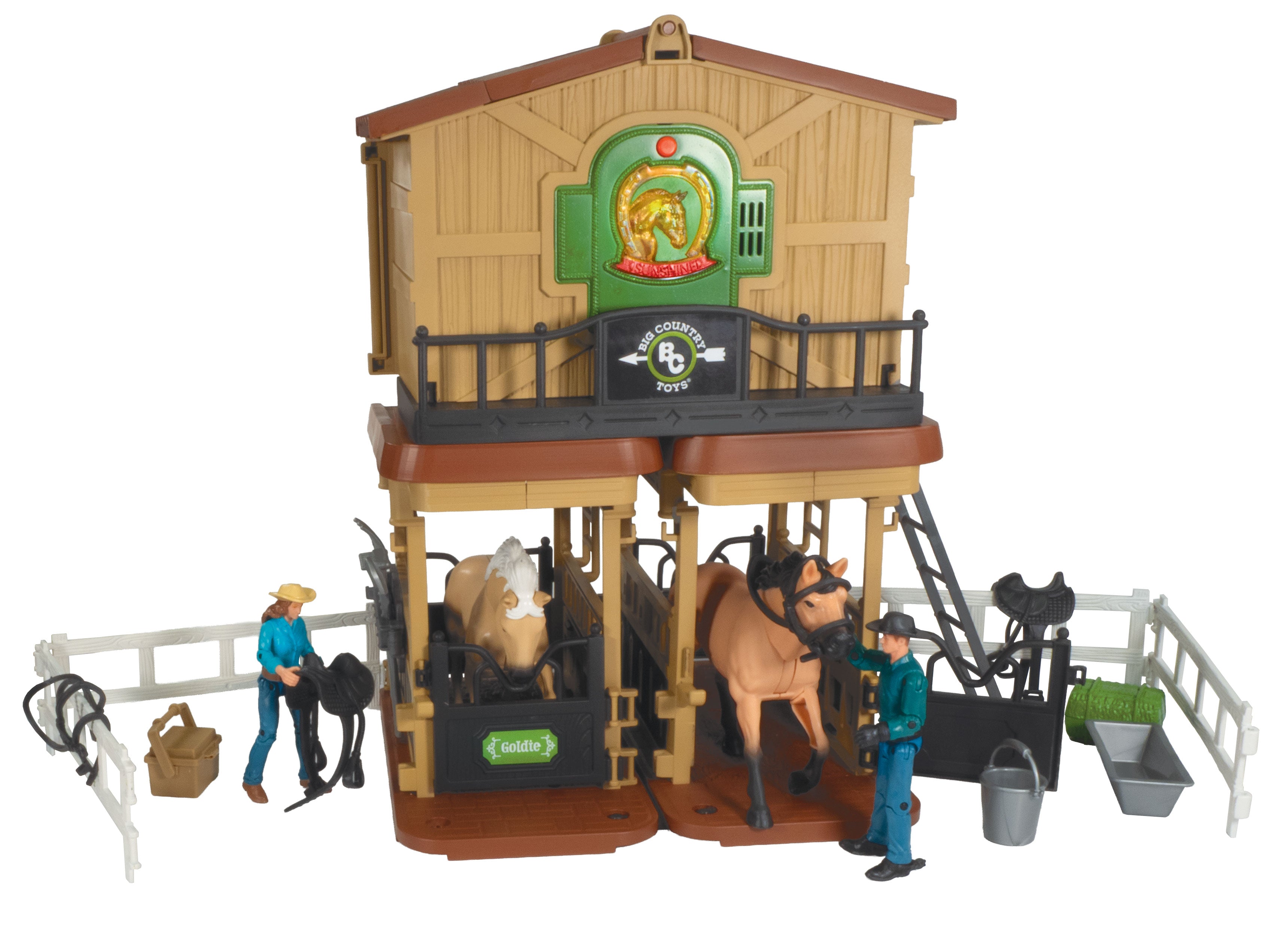 Big Country Adventure 32-Piece Horse Stable Playset - COMING SOON!