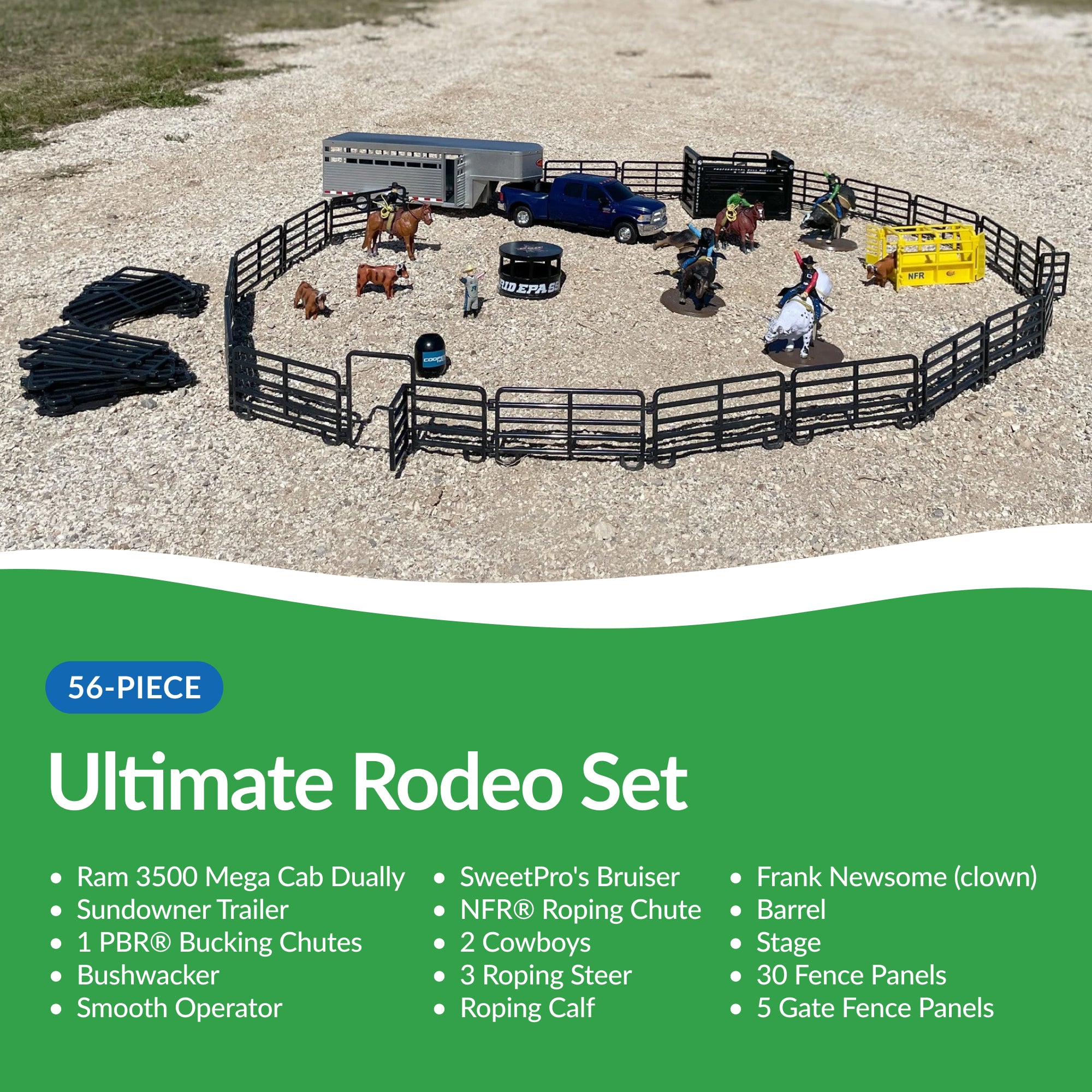 56-Piece Ultimate Rodeo Set | bigcountrytoys.com