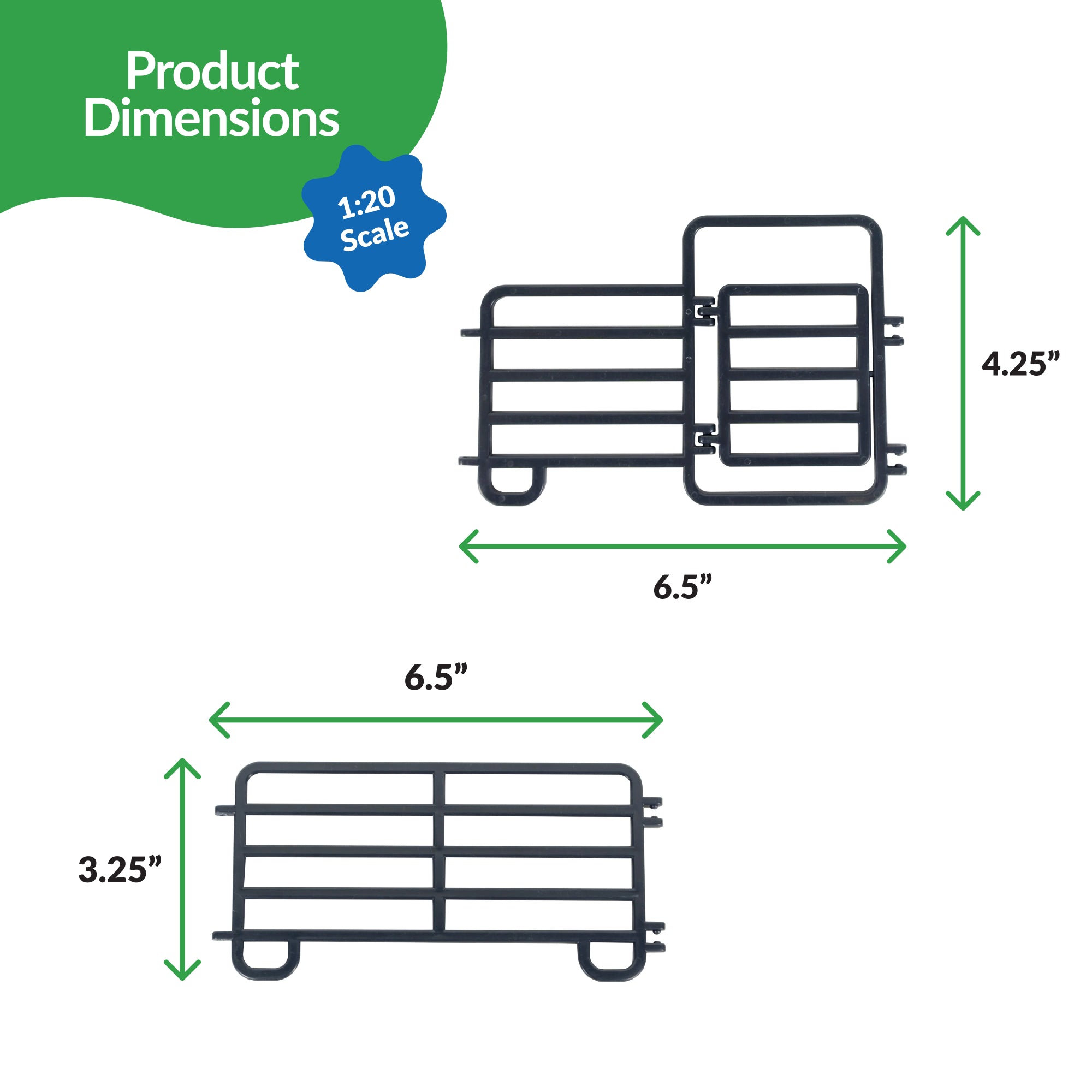 7-Piece Corral Fence