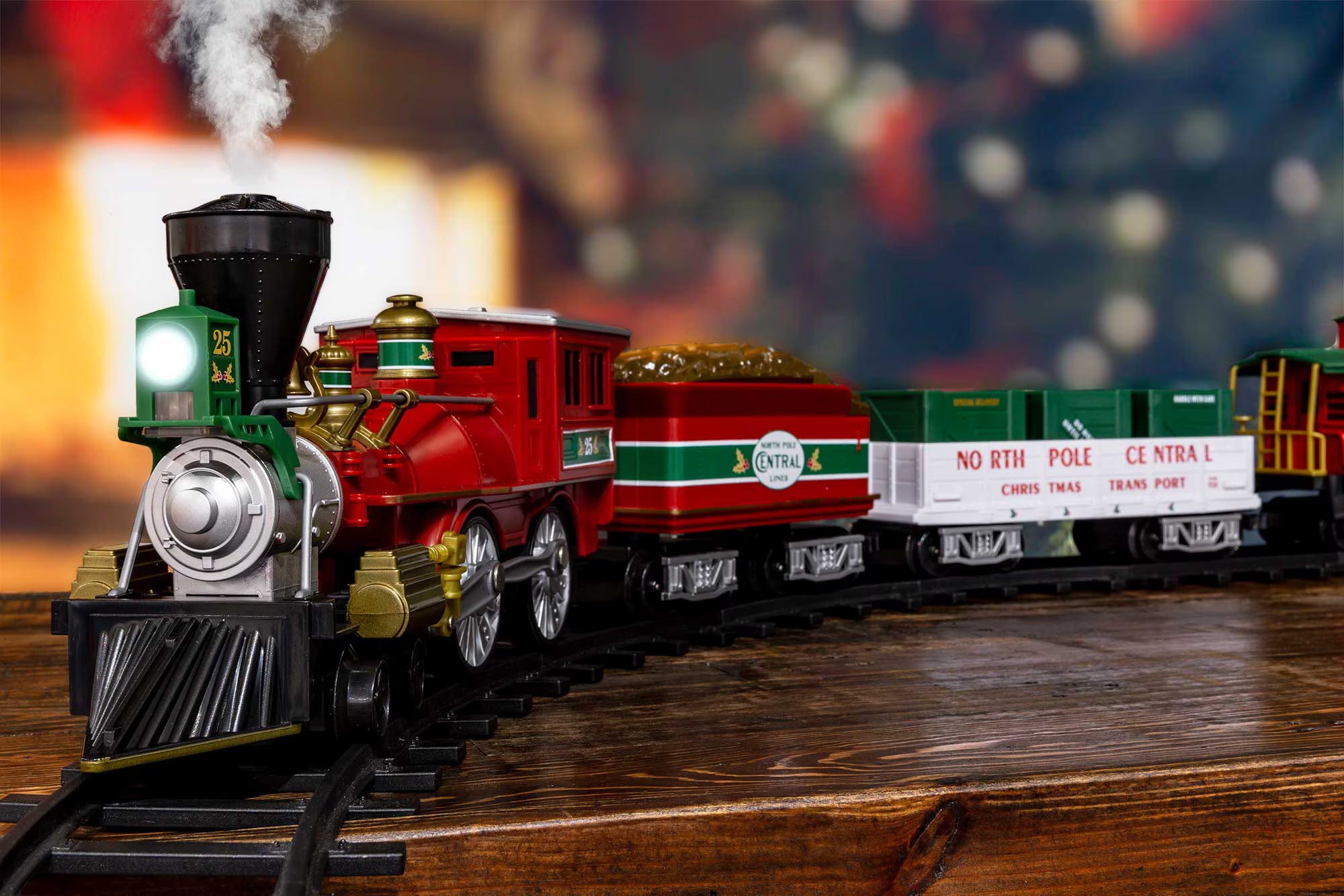 North Pole Central Ready to Play Train