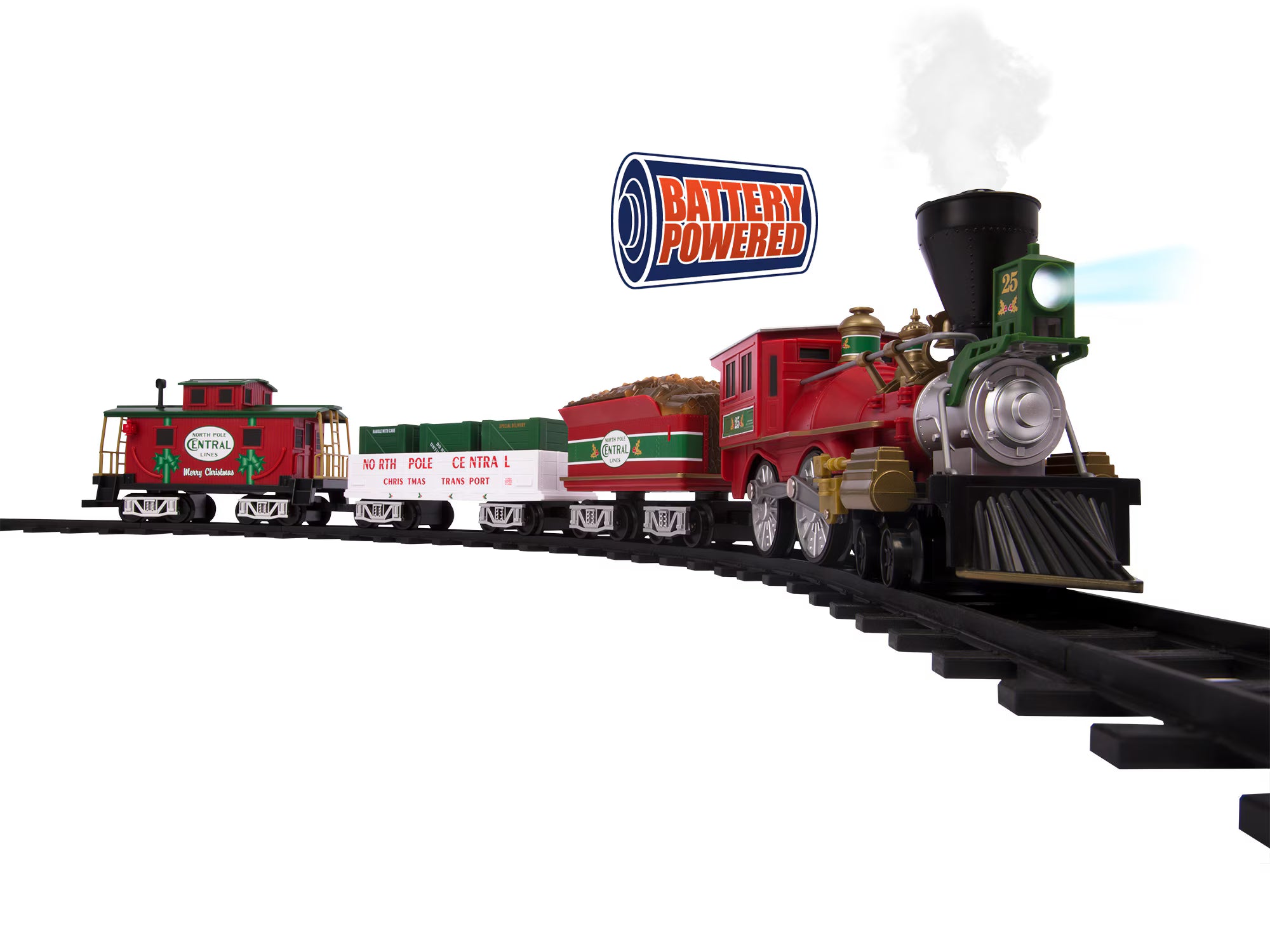 North Pole Central Ready to Play Train