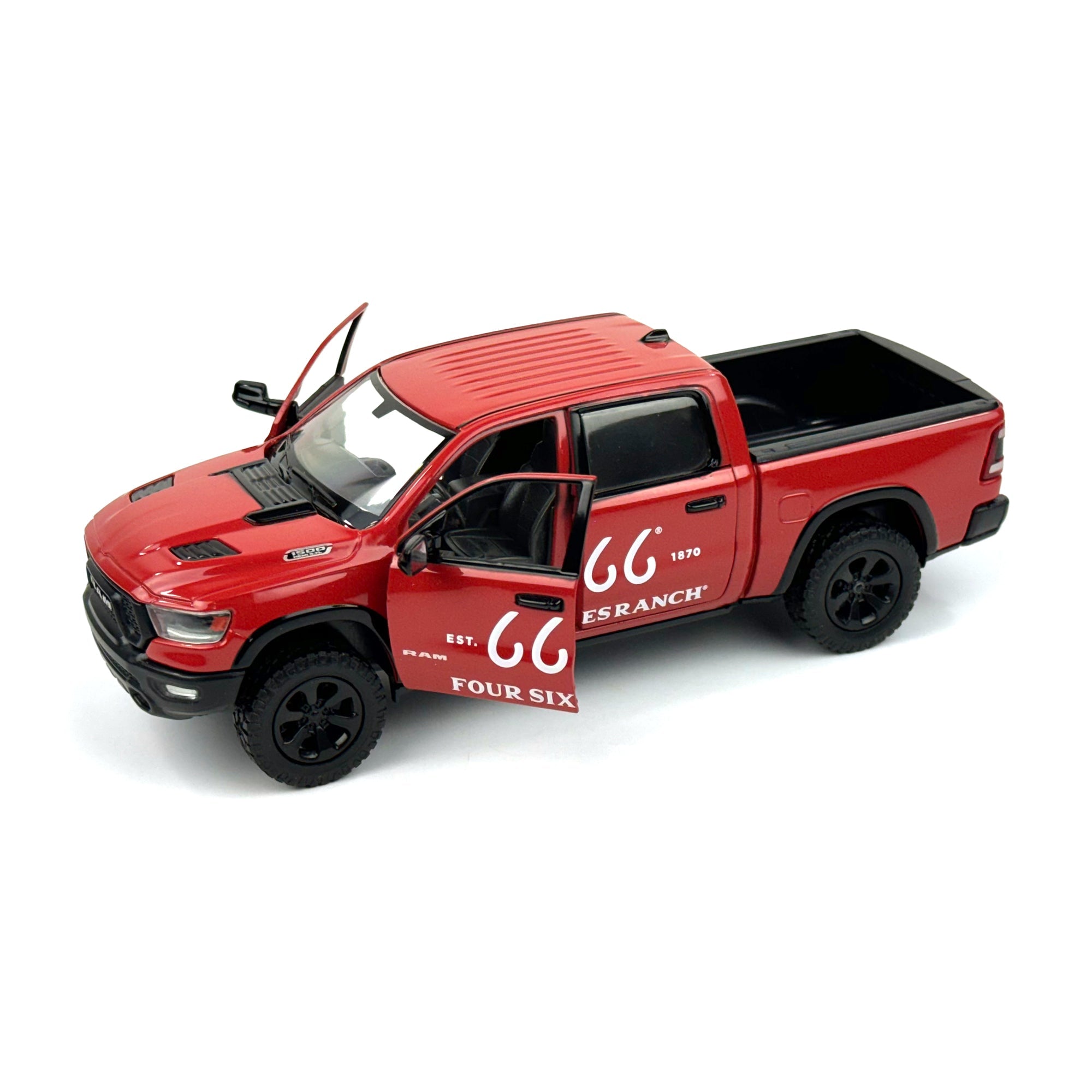 1:27 Scale Die-Cast – Four Sixes Ranch 2019 Ram 1500 Rebel