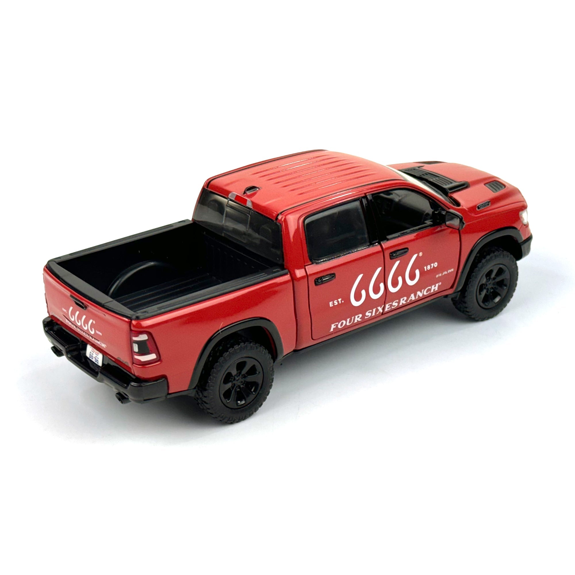 1:27 Scale Die-Cast – Four Sixes Ranch 2022 Ram 1500 Rebel | bigcountrytoys.com