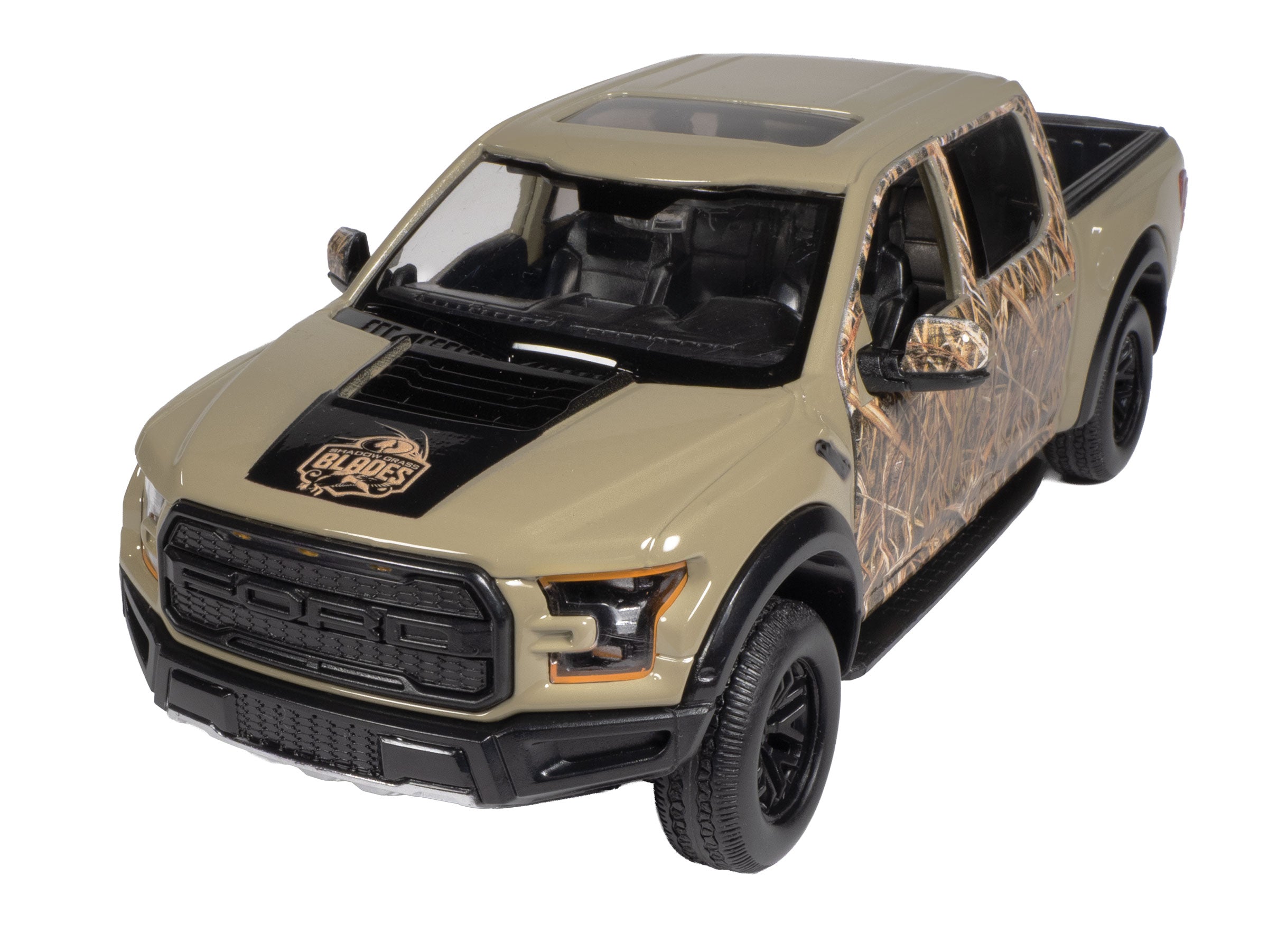 1:27 Scale Die-Cast 2017 Ford F-150 Raptor - Mossy Oak