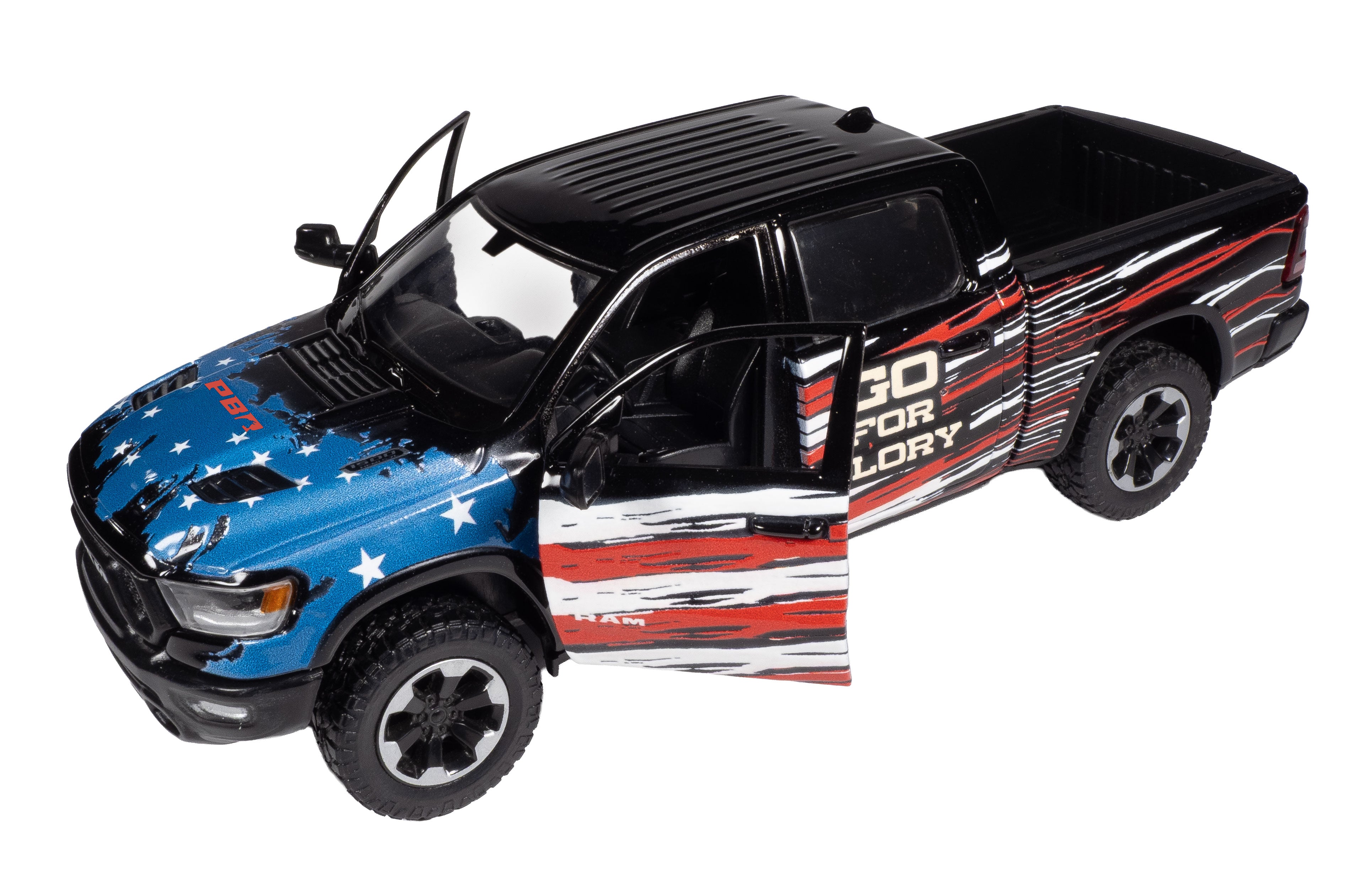 1:27 Scale Die-Cast 2019 RAM 1500 Rebel Crew Cab - PBR