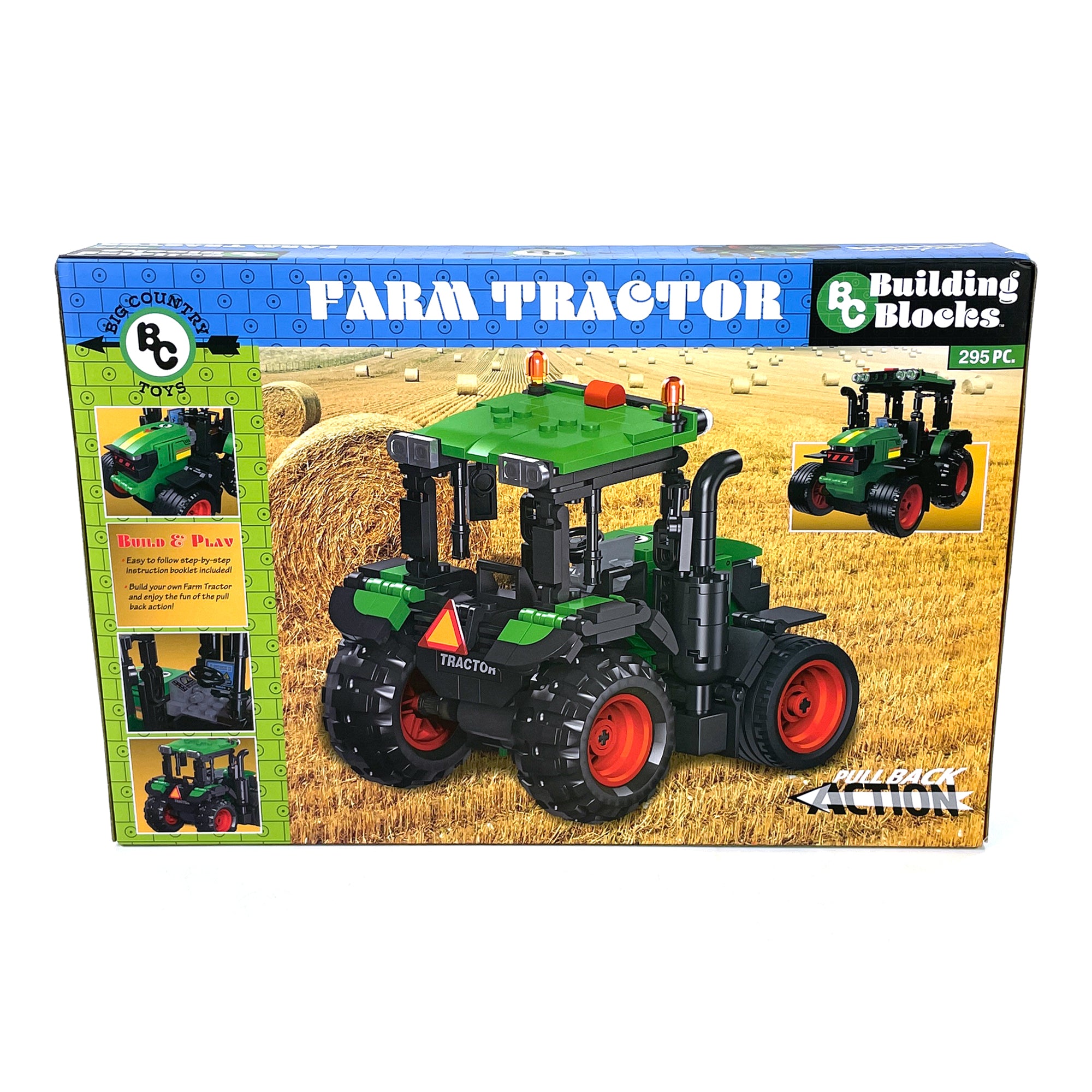 BC Building Blocks 295-Piece Farm Tractor