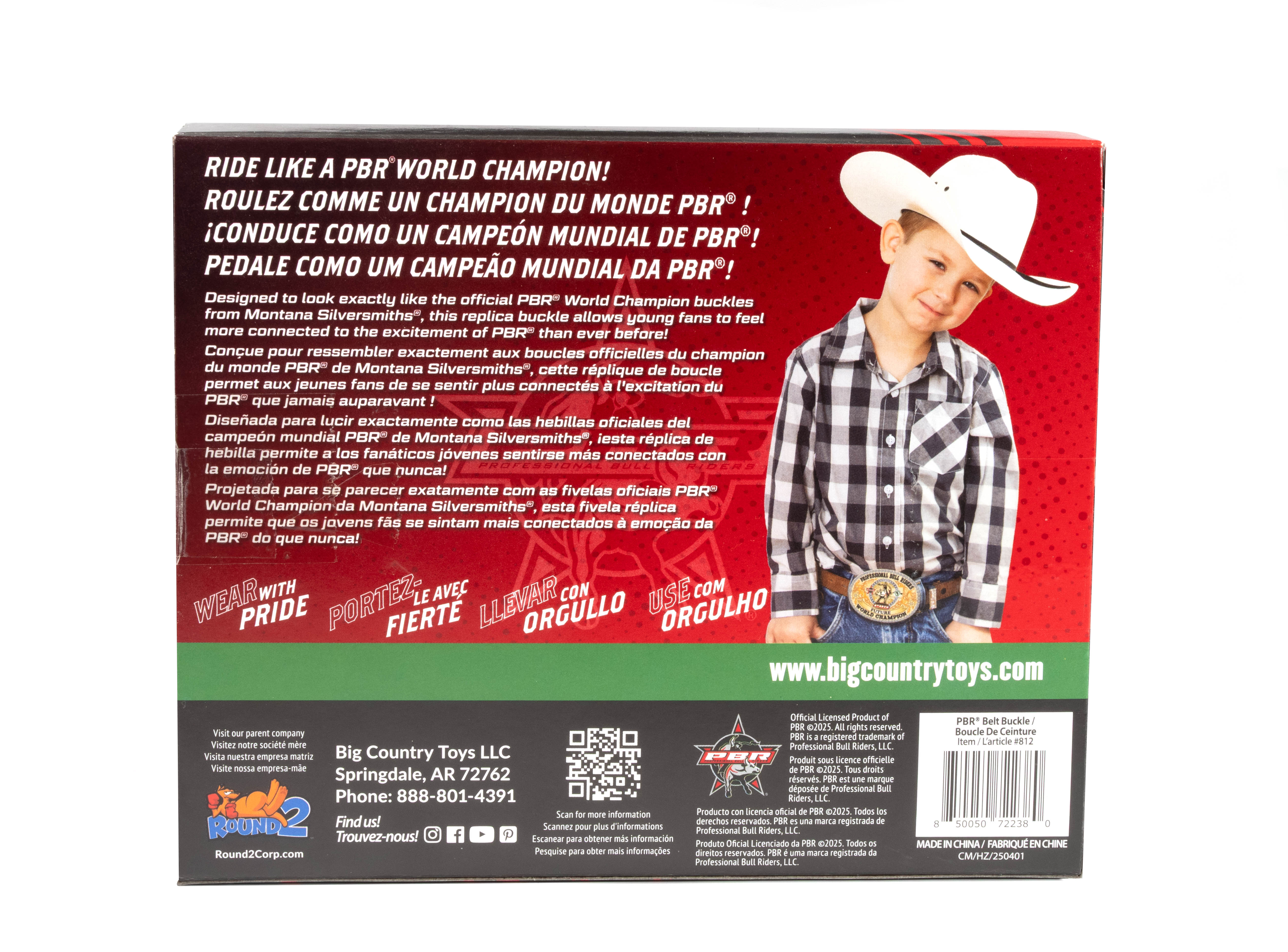PBR® Belt Buckle DUE AUGUST 2025