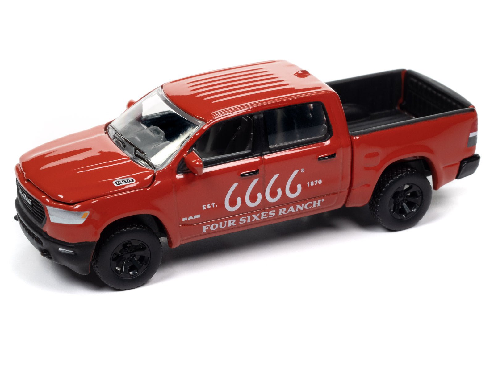1:64 Scale Die-Cast – Four Sixes Ranch 2022 Ram 1500 Tradesman