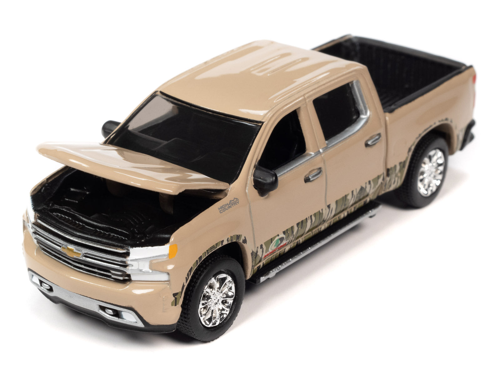 1:64 Scale Die-Cast – Mossy Oak 2019 Chevrolet Silverado High Country