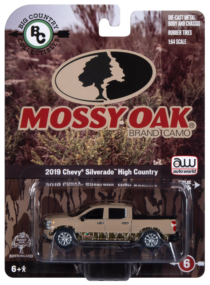 1:64 Scale Die-Cast – Mossy Oak 2019 Chevrolet Silverado High Country | bigcountrytoys.com