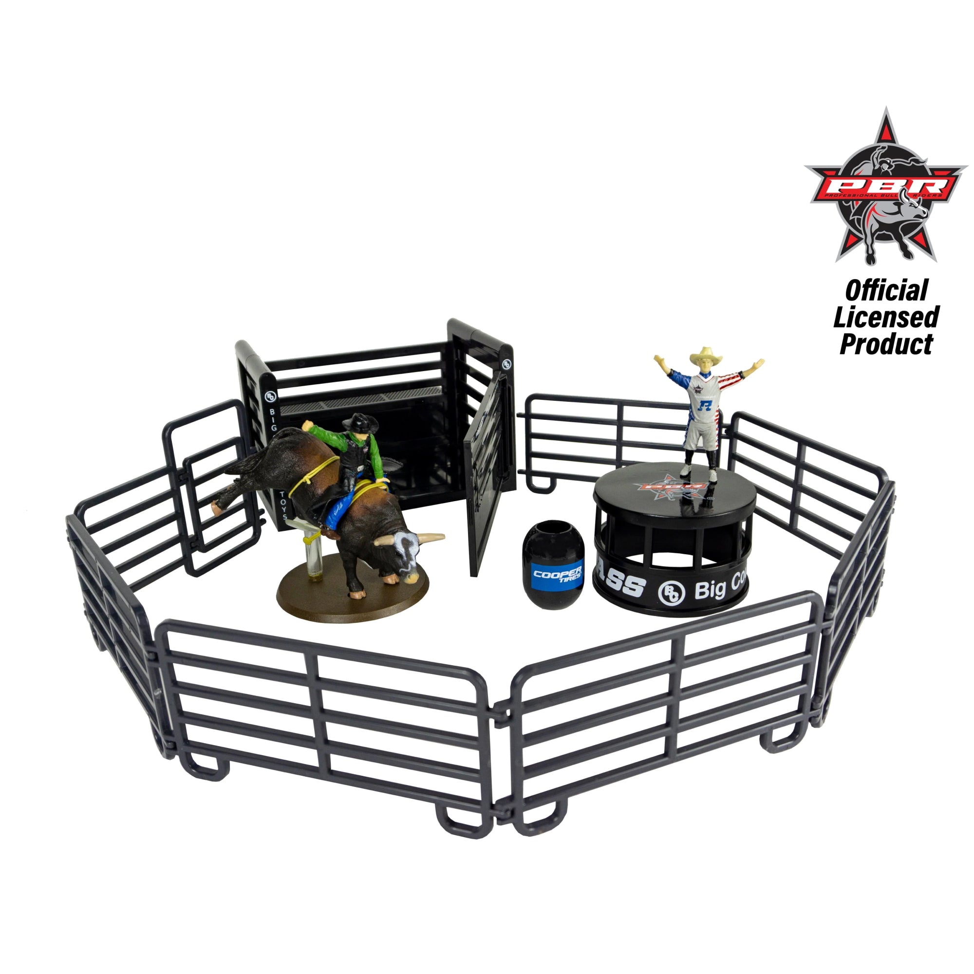 13-Piece PBR® Bull Riding Set | bigcountrytoys.com