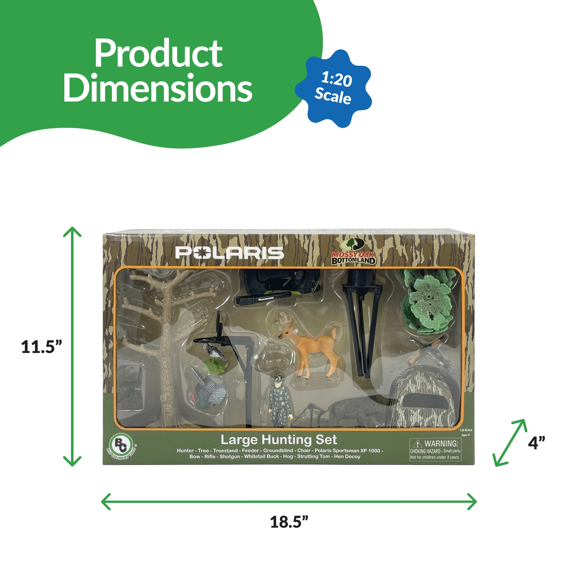 Hunted Sets Mossy Oak™/Polaris® Large Hunting Set | bigcountrytoys.com