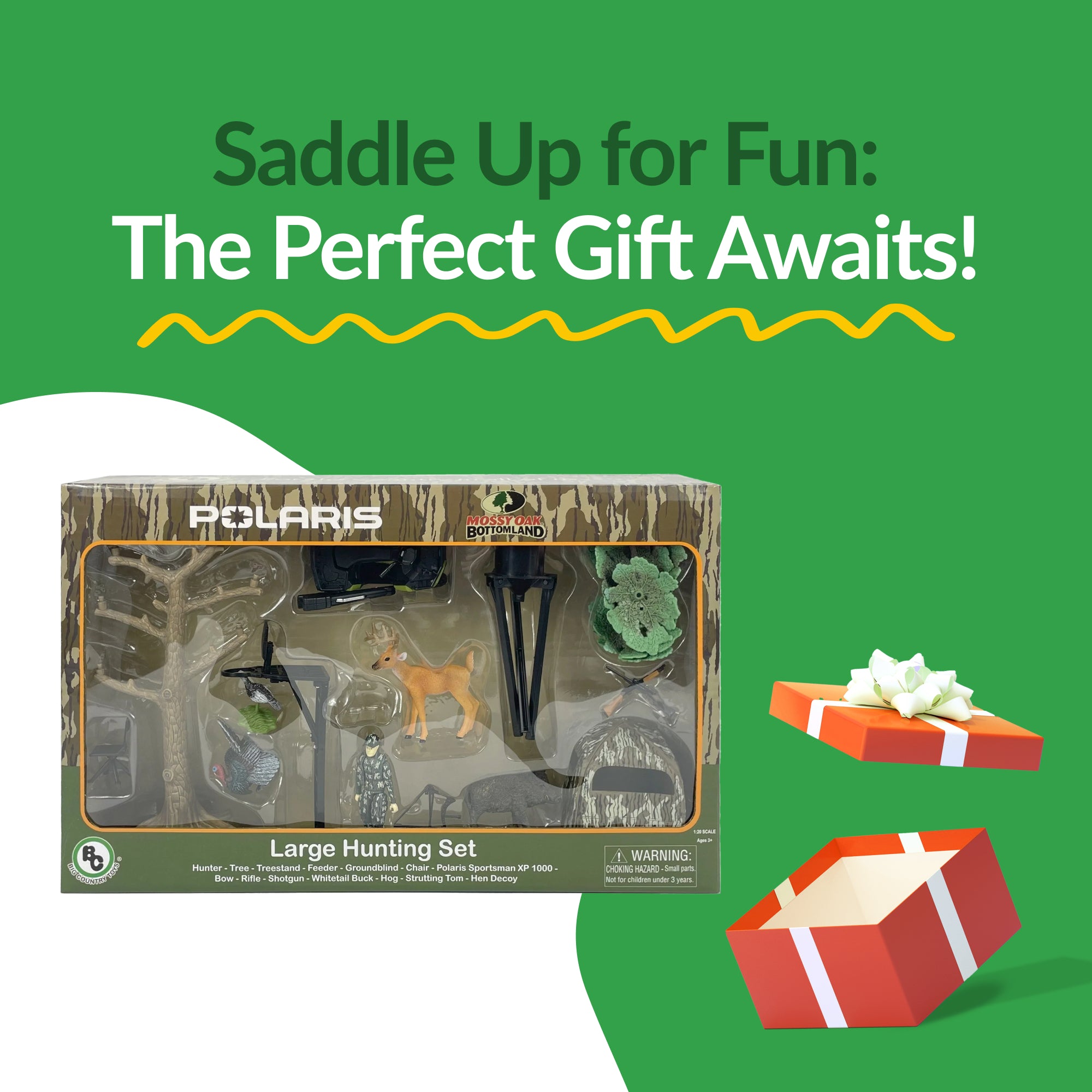 Hunted Sets Mossy Oak™/Polaris® Large Hunting Set | bigcountrytoys.com