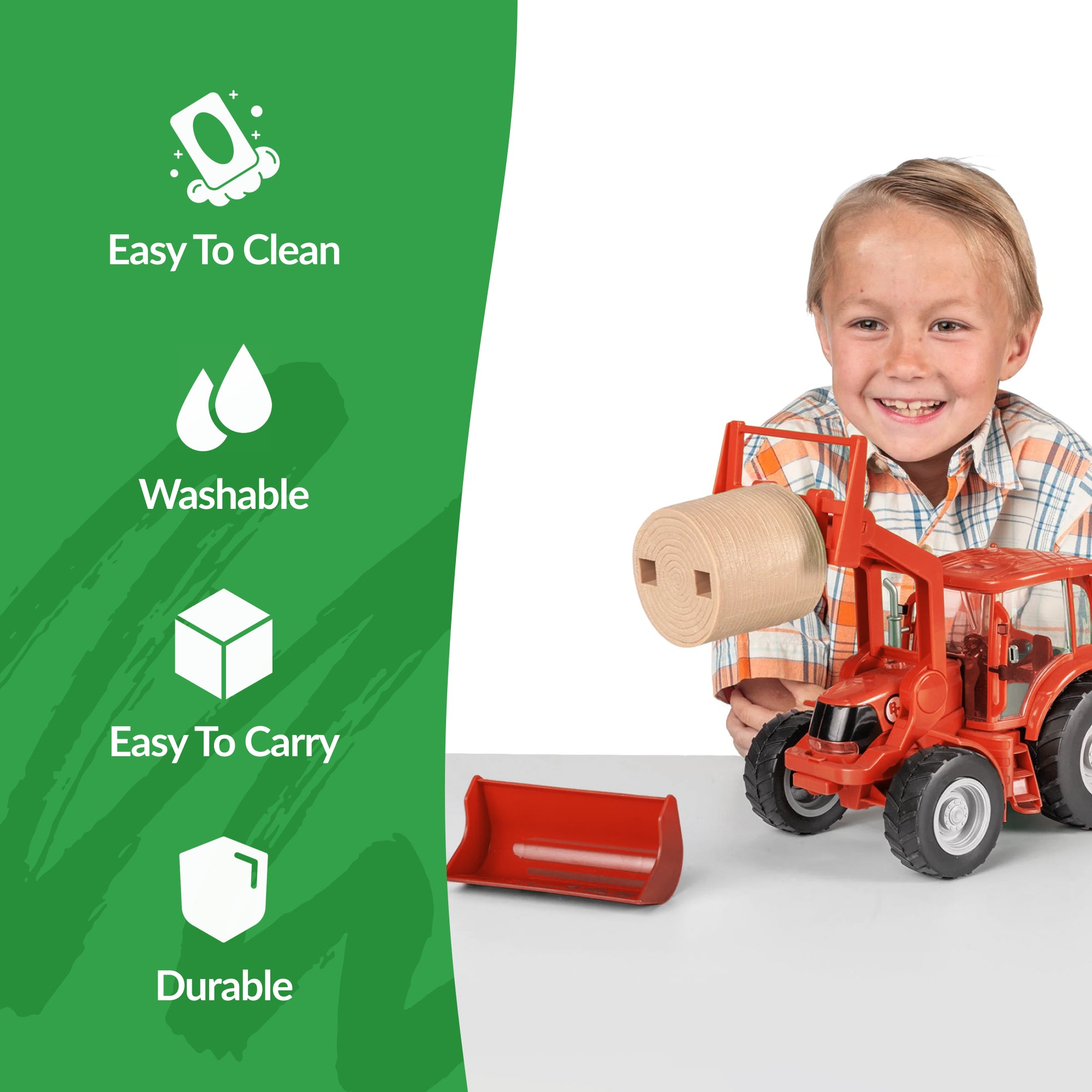 Red Tractor & Implements | bigcountrytoys.com