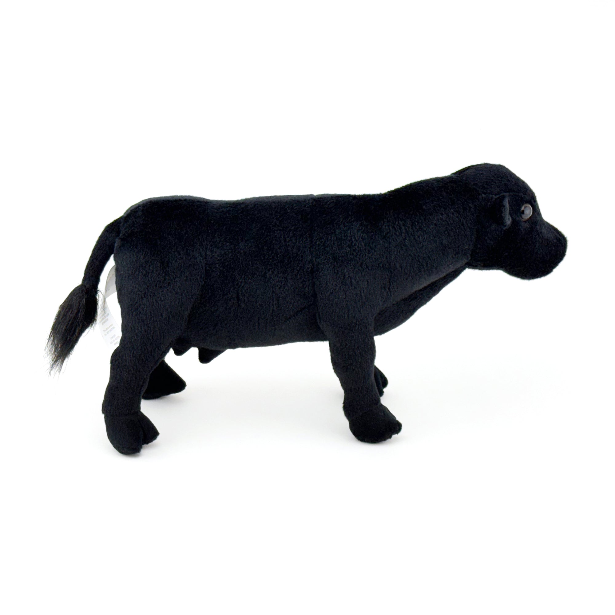 Four Sixes Ranch Plush Black Angus Cow | bigcountrytoys.com