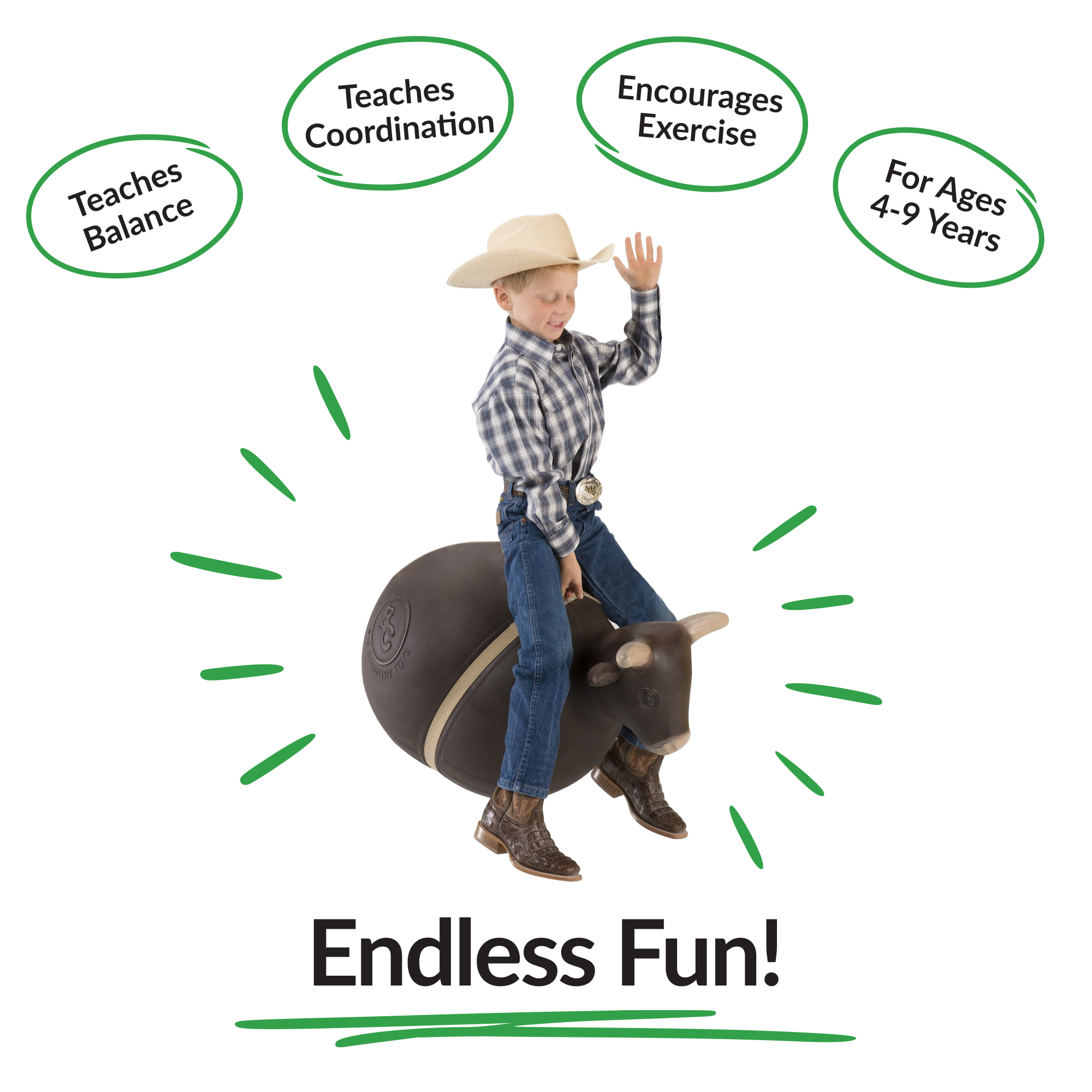 Bouncy Bull® | bigcountrytoys.com