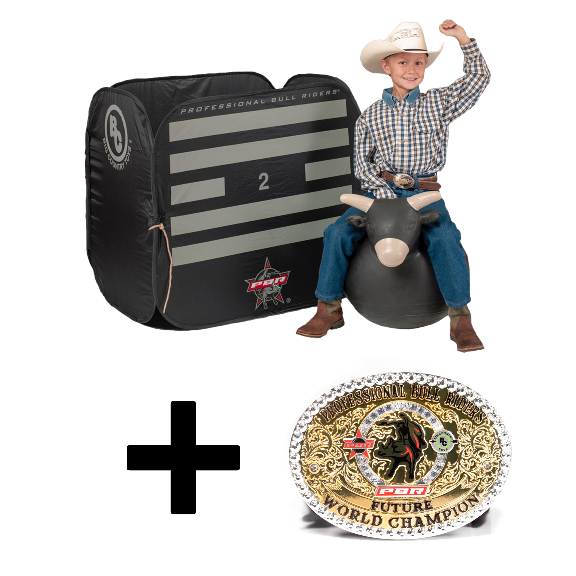 Bouncy Bull®, Large PBR® Chute, & Buckle Bundle