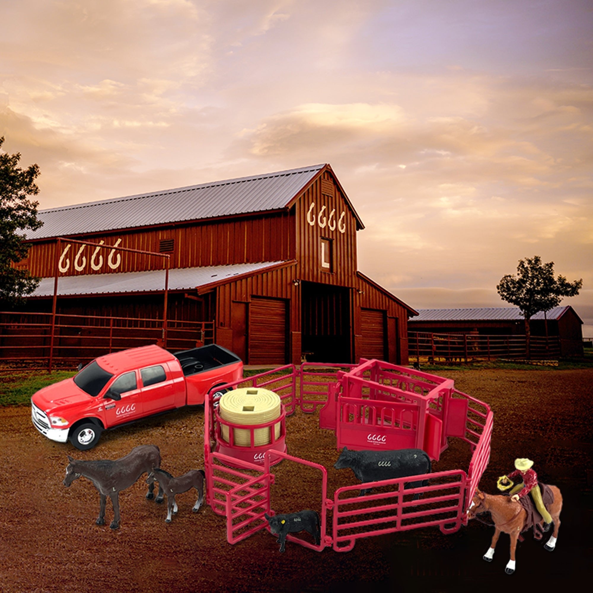 For 6 Ranch Big Country Toys | Ultimate Four Sixes Ranch Set | bigcountrytoys.com