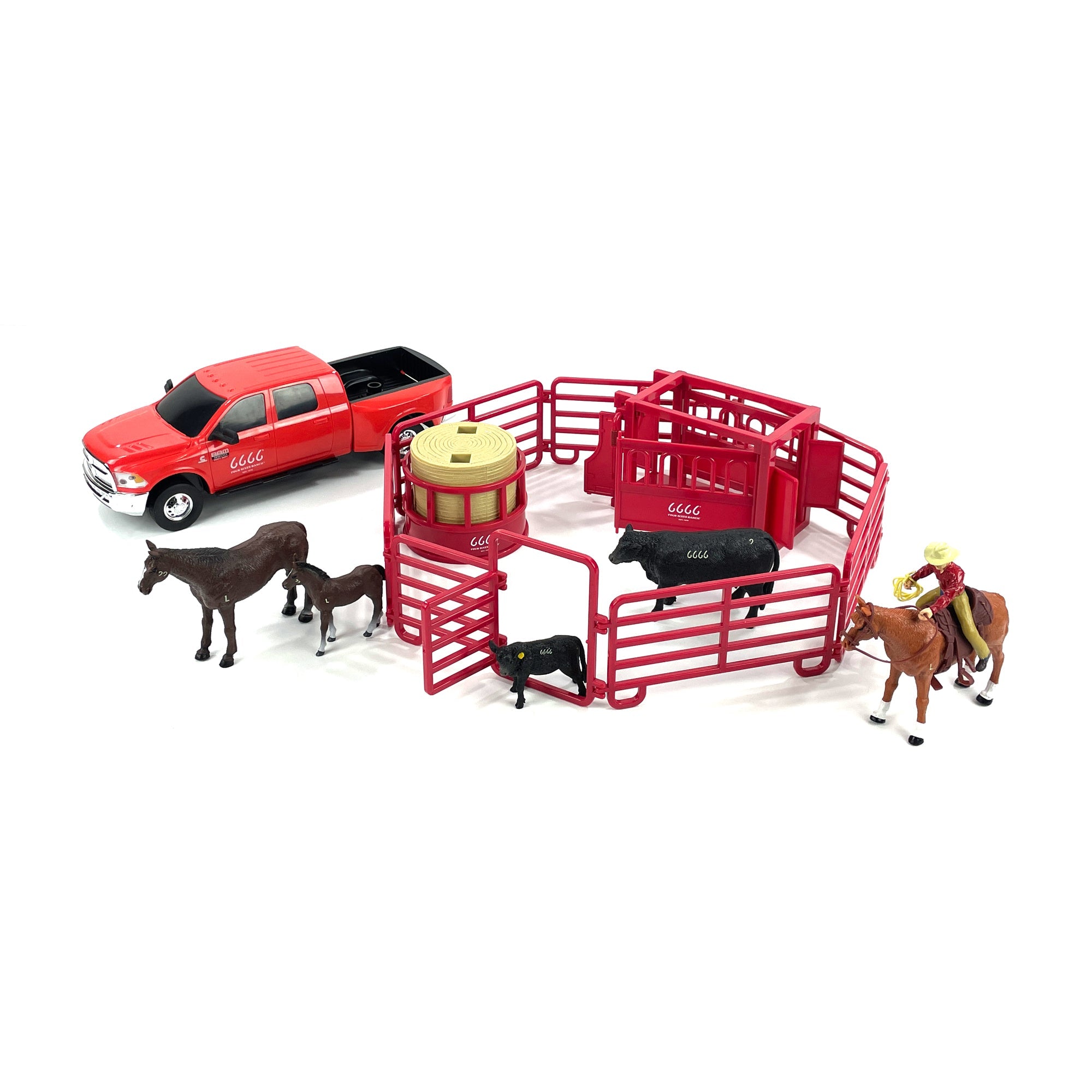 Big Country Toys PBR Bushwhacker Rodeo Bull with Rider - Escala 1:20 -  Figura de montar toros - Bushwhacker The Bull - Coleccionable