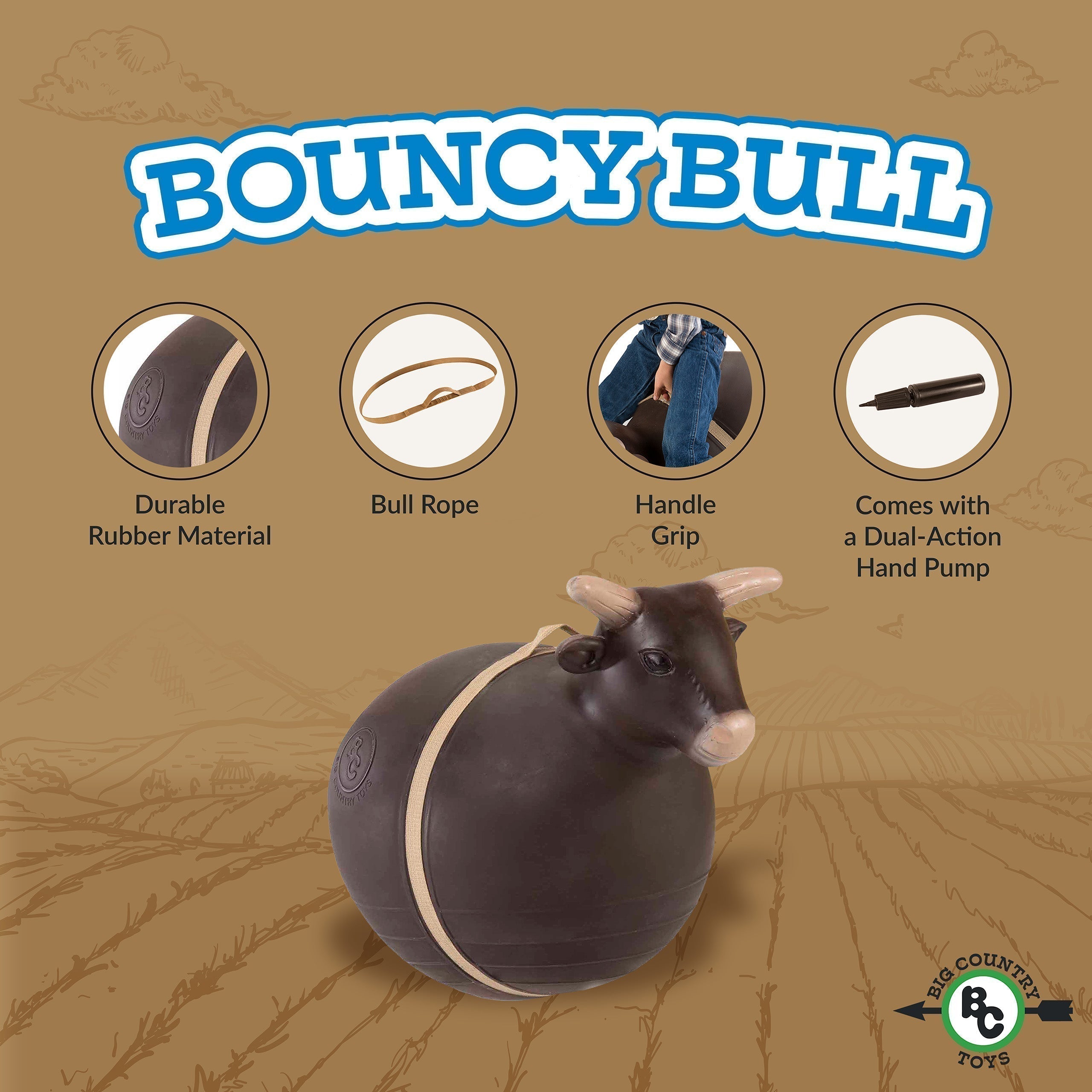Bouncy Bull® | bigcountrytoys.com