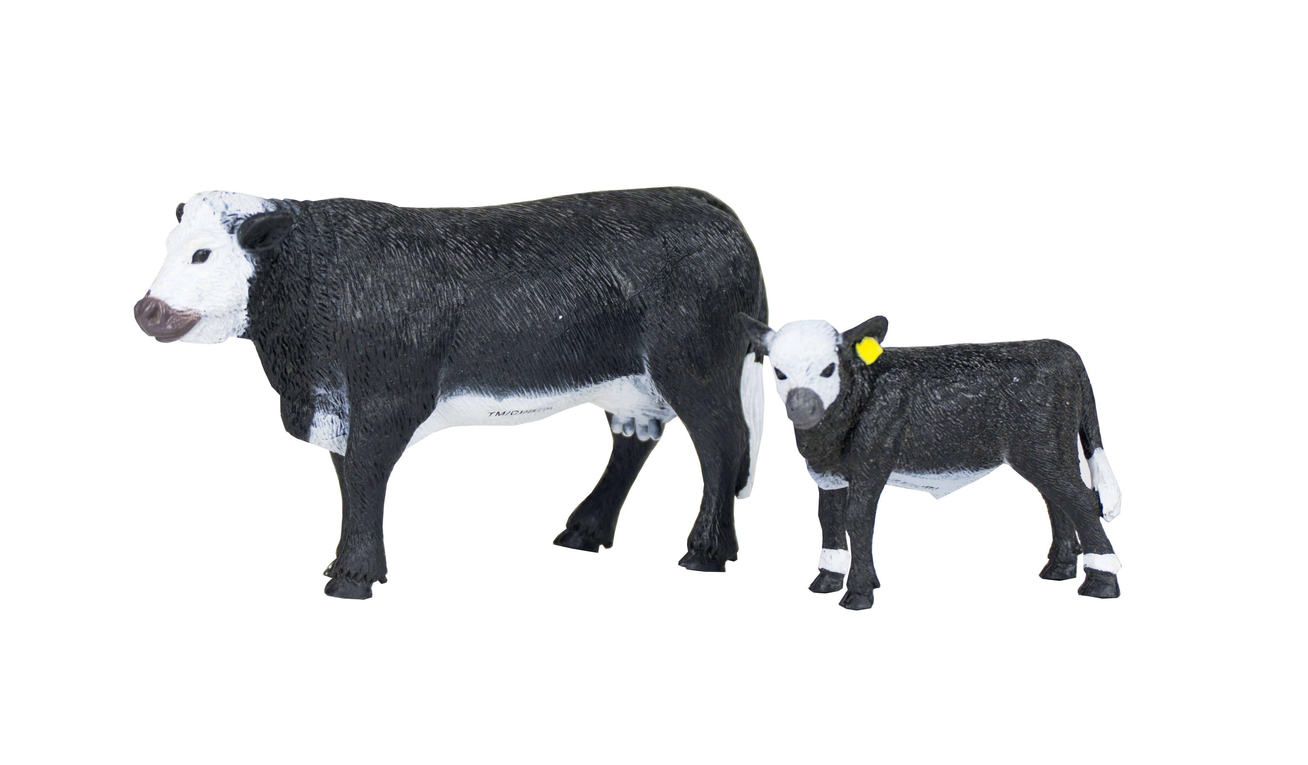 1 black baldy cow & calf pair - 2