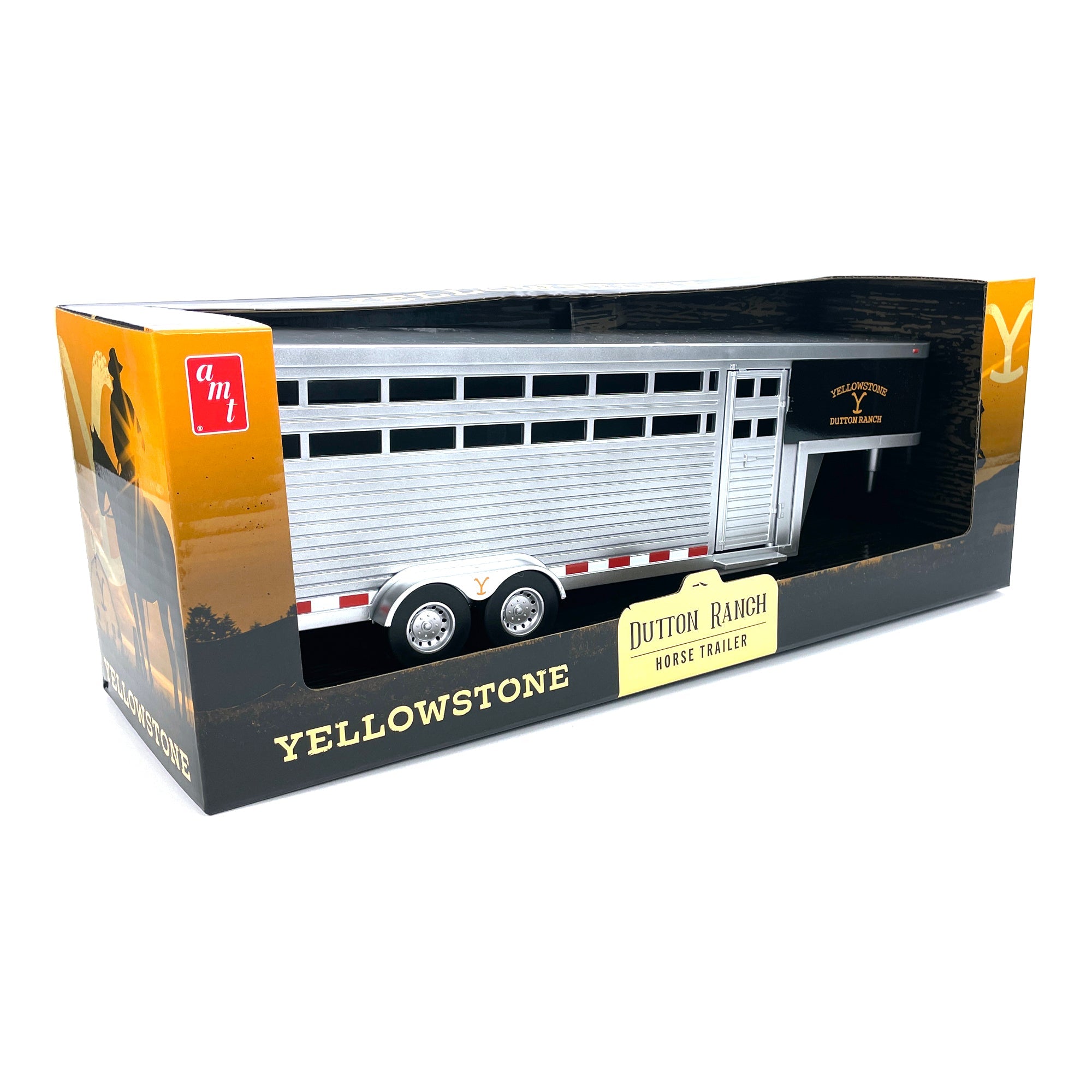 yellowstone adult collectible dutton ranch horse trailer - 2