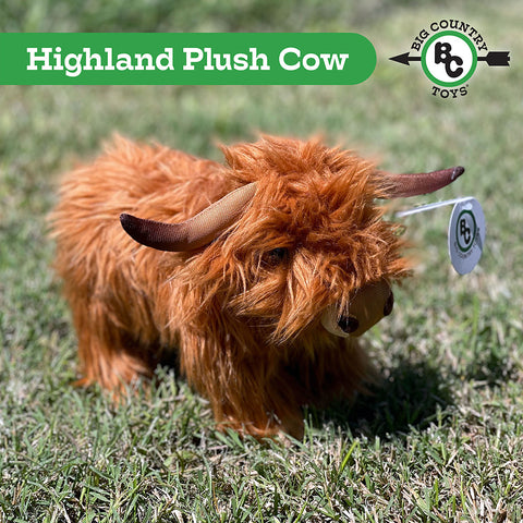 Highland Plush Cow | bigcountrytoys.com