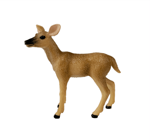 20 scale hand-painted white-tailed doe - 0